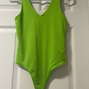 Forever 21 Lime Green Bodysuit